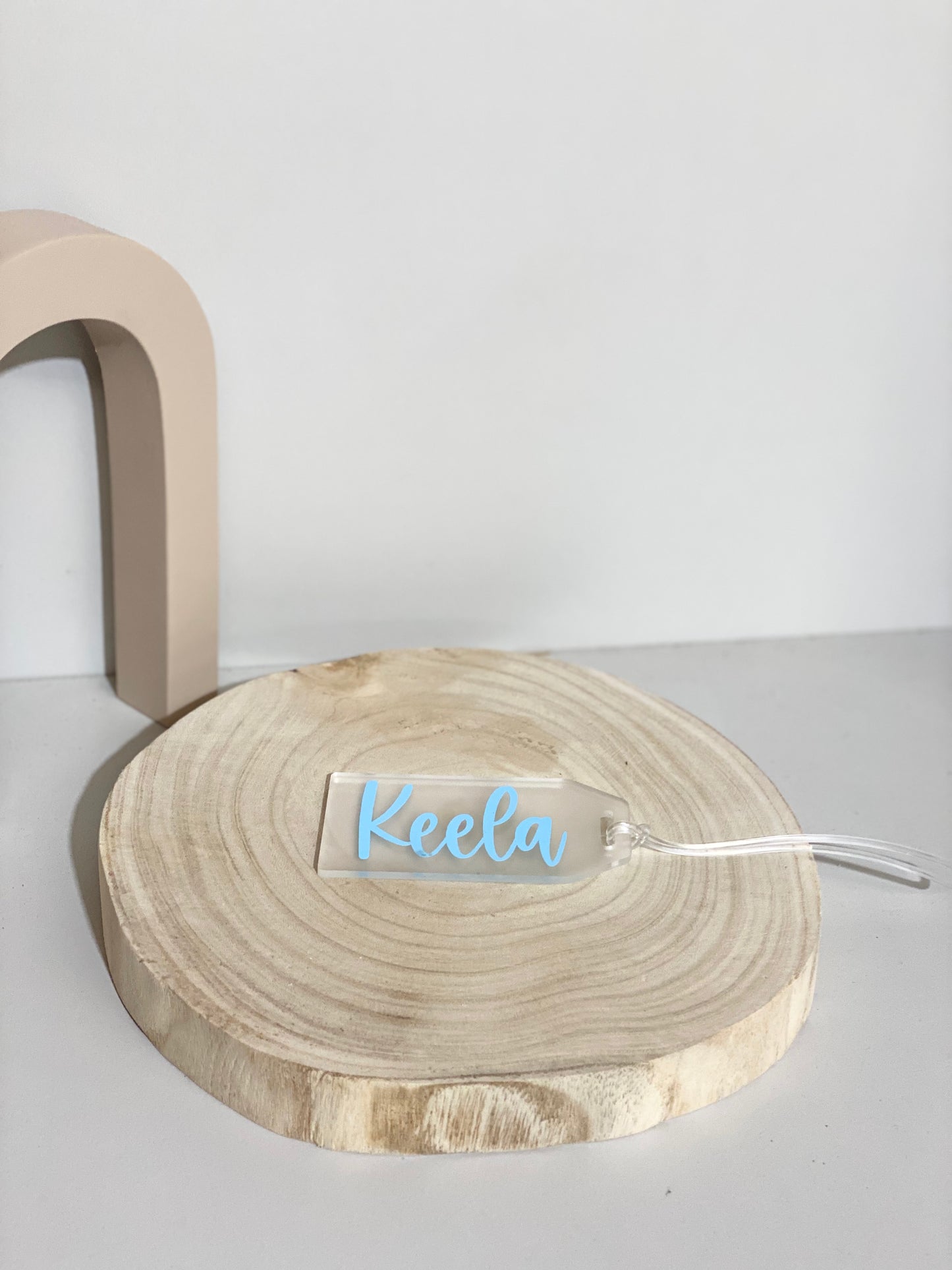 Luggage Tag - Baby Blue