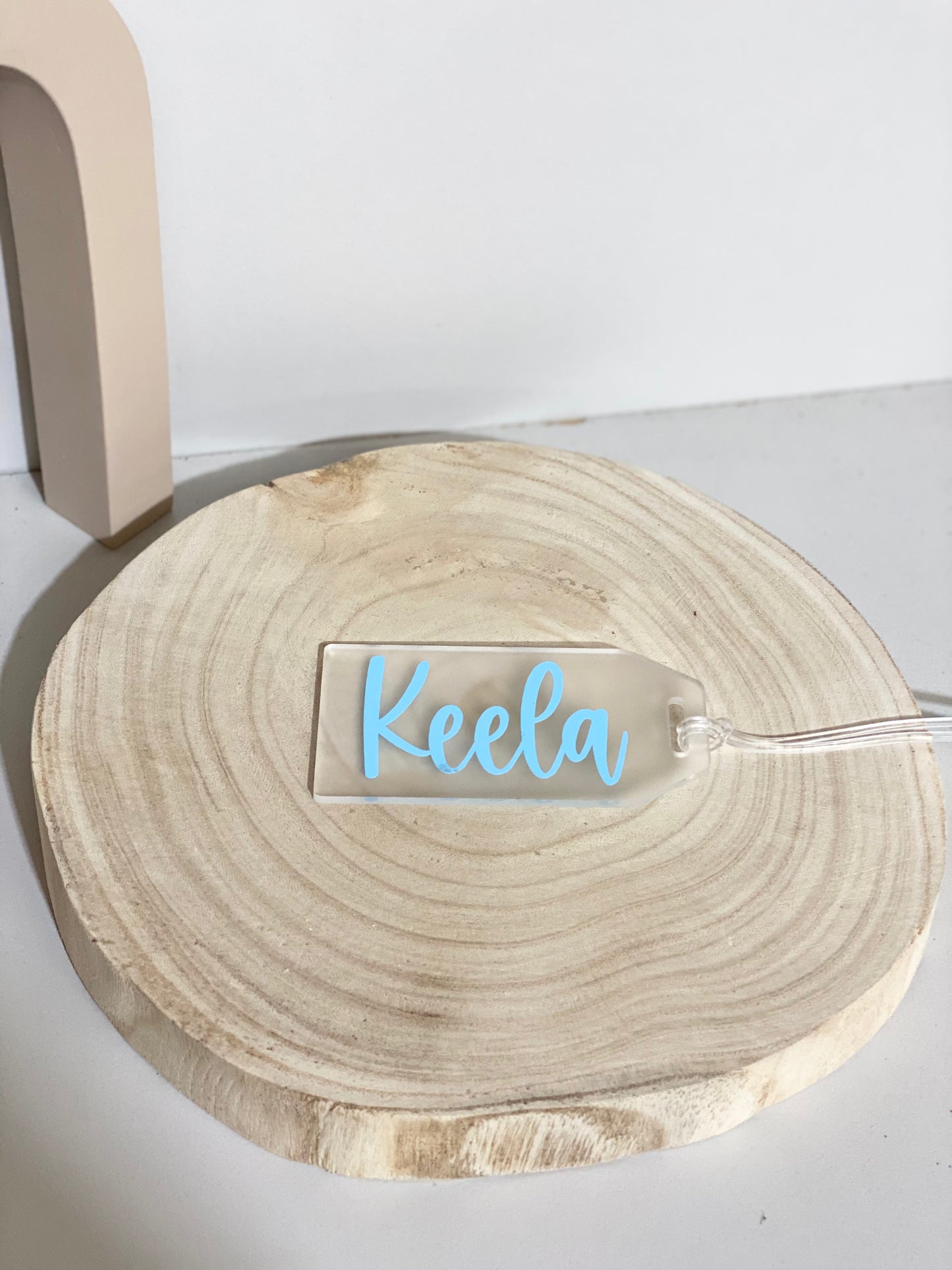 Luggage Tag - Baby Blue