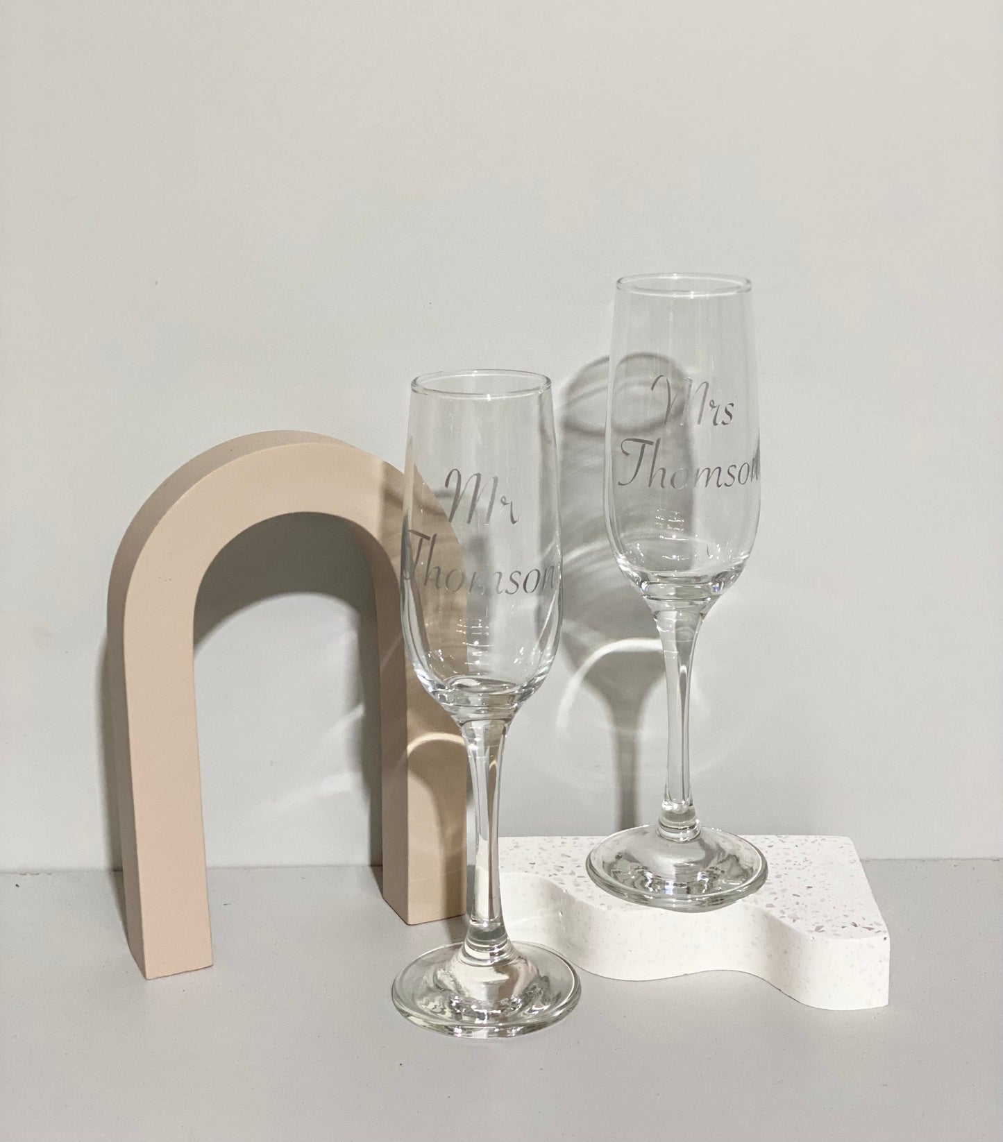 Champagne Flute - Silver