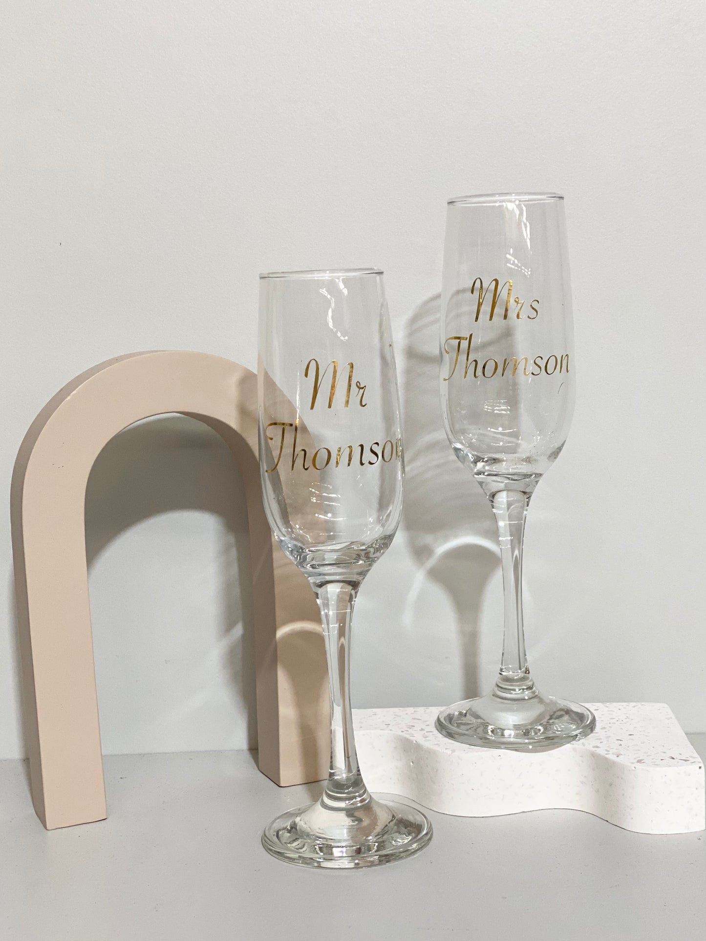 Champagne Flute - Gold