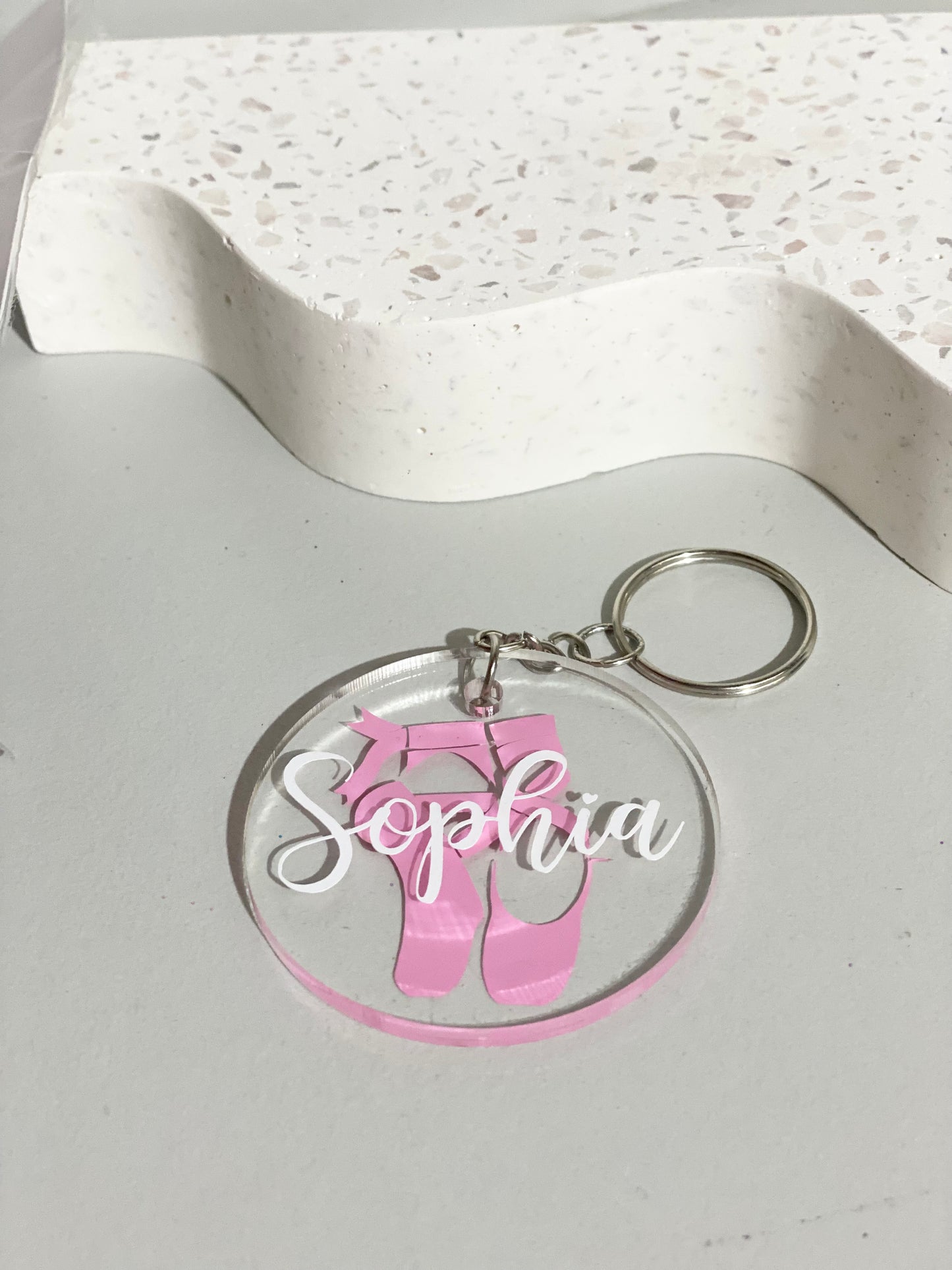 Ballet Keyring