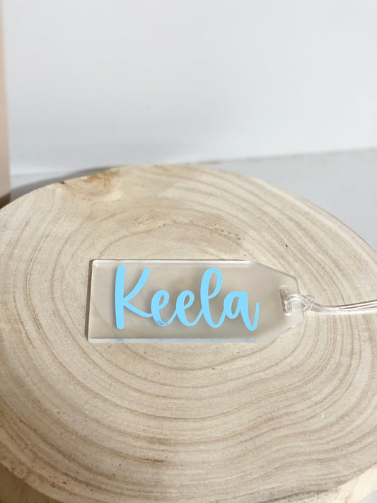 Luggage Tag - Baby Blue