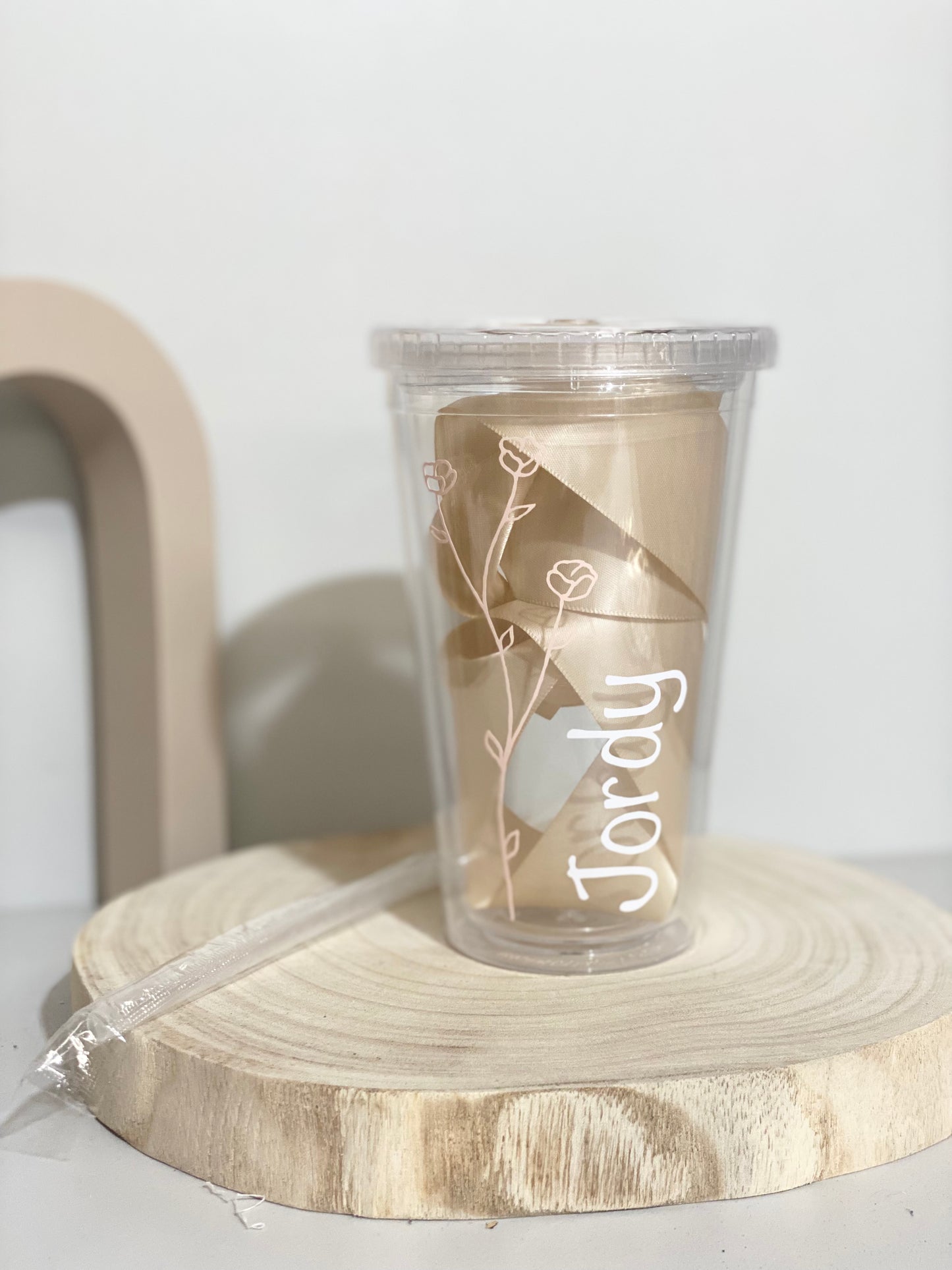 Clear Acrylic Tumbler