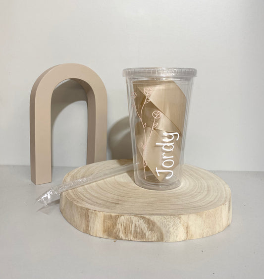 Clear Acrylic Tumbler